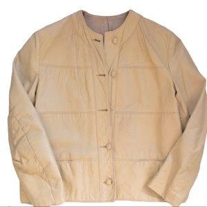 Vintage 100% Leather motorcycle jacket SZ S-M